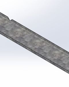 Side spacer box inlet 195mm